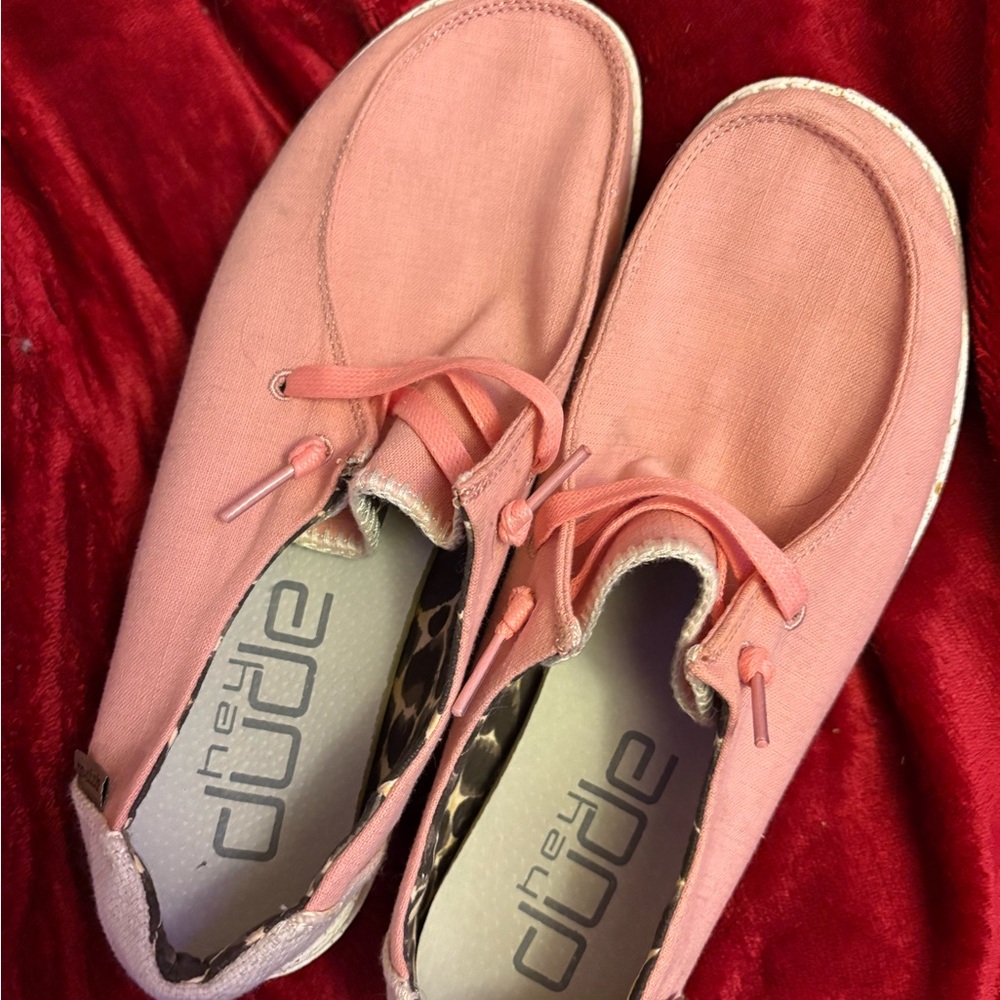 Hey Dude Women's Pink Casual Shoes